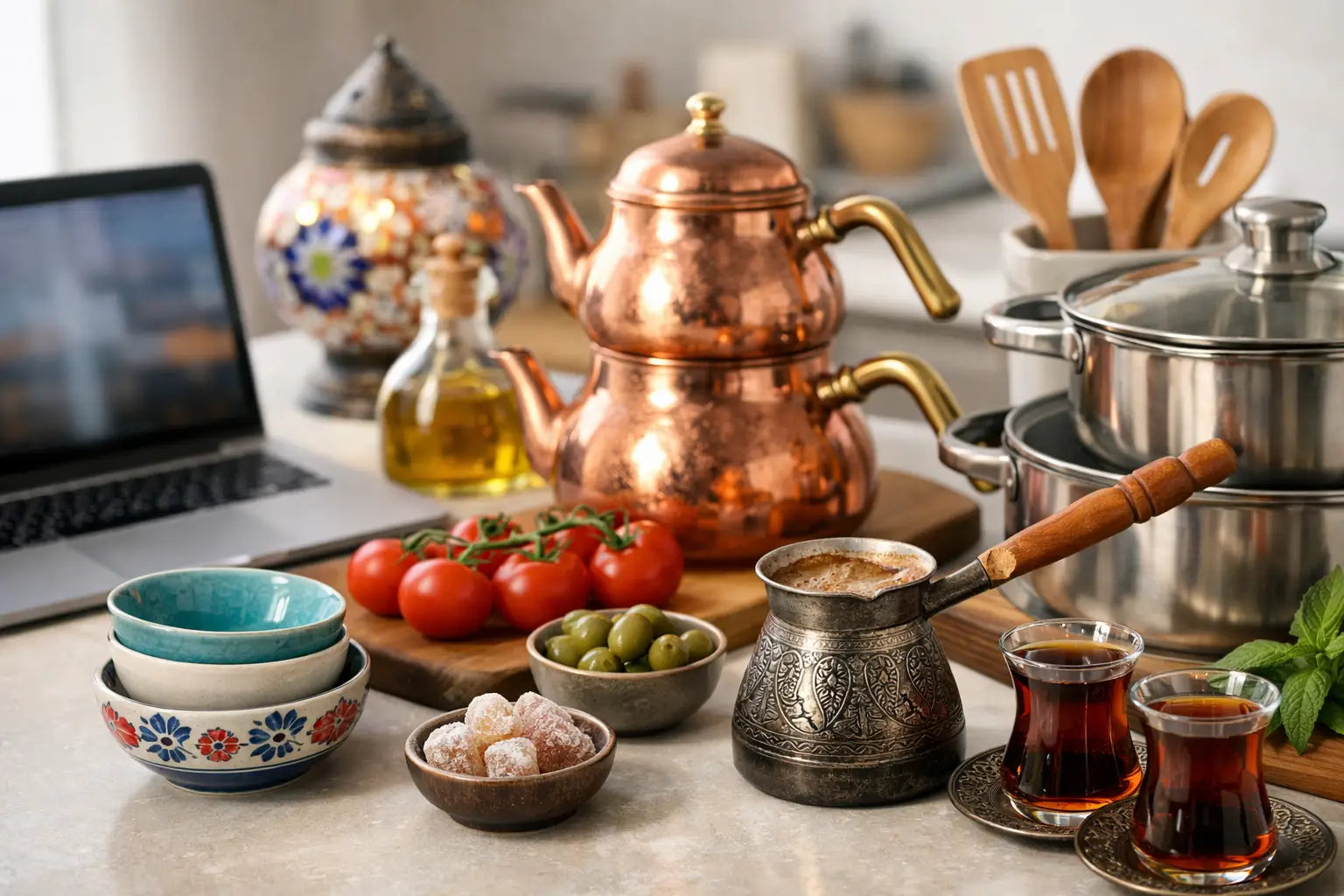 شراء ادوات مطبخ تركية اونلاين بثقة