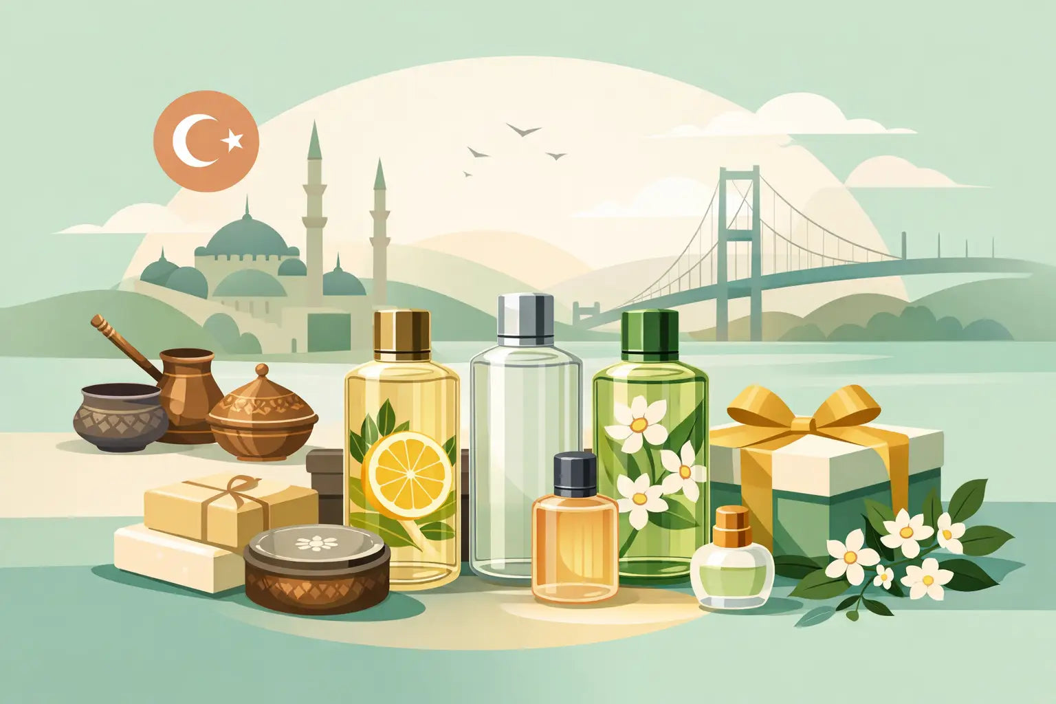 مجموعات كولونيا أيوب صبري هدية تركية مميزة