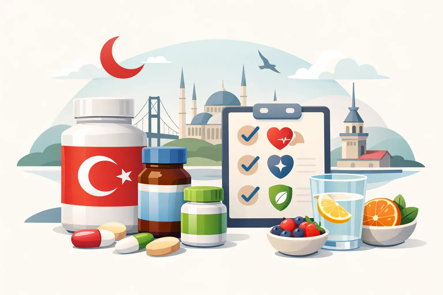 دليل اختيار مكملات تركية يومية تناسب احتياجك