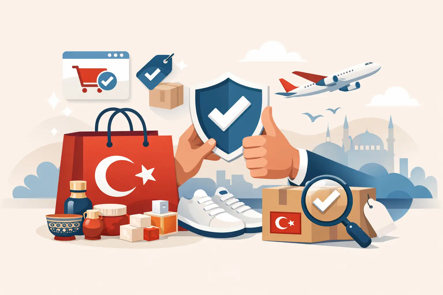 دليل شراء المنتجات التركية الأصلية بثقة
