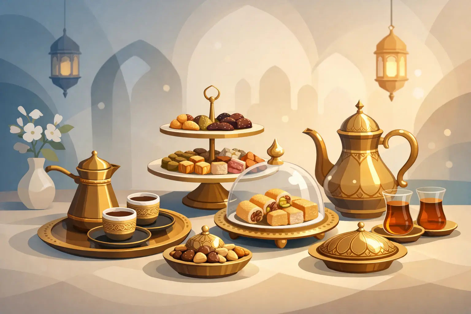 أفضل أطقم تقديم تركية لضيافة تليق بكل مناسبة
