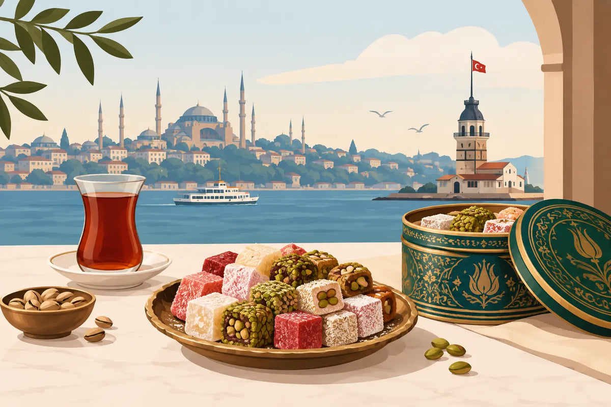 حلويات تركية من إسطنبول: لماذا يشتهر Şekerci Cafer Erol؟