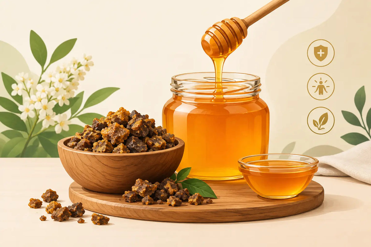 العكبر مع العسل وفوائده في روتينك اليومي