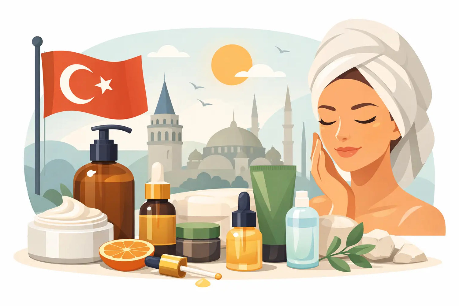 دليل اختيار منتجات عناية تركية أصلية لبشرتك