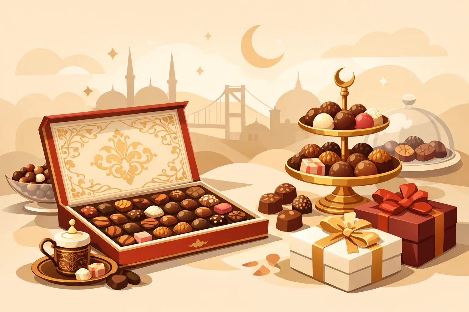 شوكولاتة Şekerci Cafer Erol: هدية تركية فاخرة للمناسبات