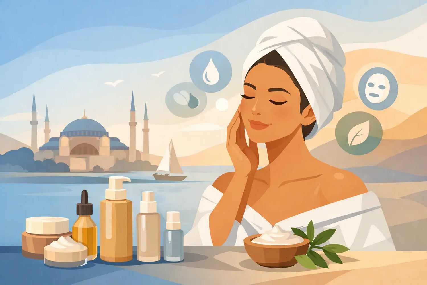 كيف تختارين عناية تركية مناسبة لبشرتك