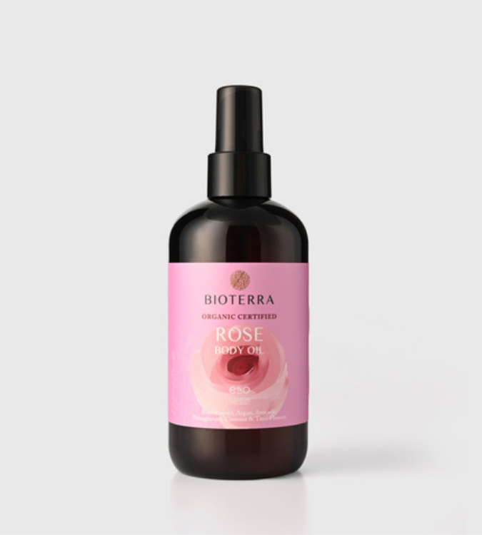 Bioterra Organic Rose Body Oil 250 ml