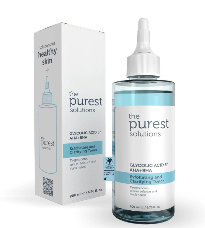 The Purest Glycolic Acid Exfoliating and Purifying Toner - 200 ml