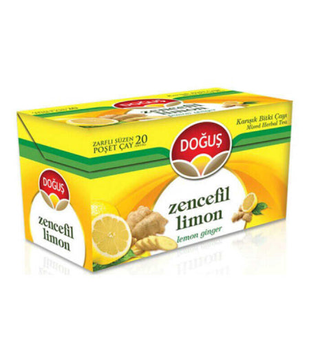 Ginger and lemon tea from Dogush 20 sachets