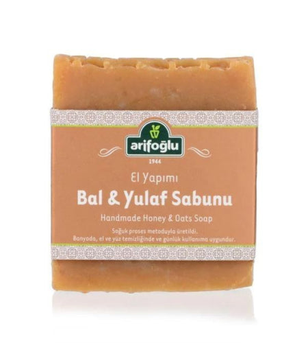 Oatmeal soap with natural honey from Arifoglu, 100g, handmade | Mall of Türkiye