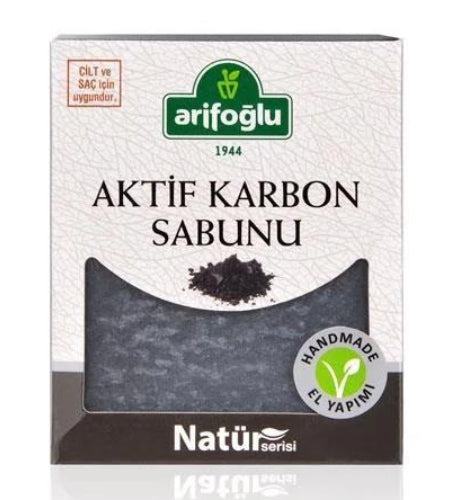 Arifoglu Natural Activated Carbon Soap 125g