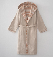 رداء حمام نسائي من الموسلين العضوي