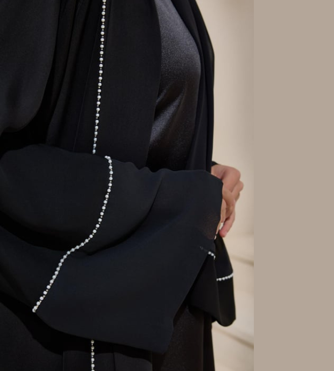 Ramadan Abaya with Luxurious Design and Scarf