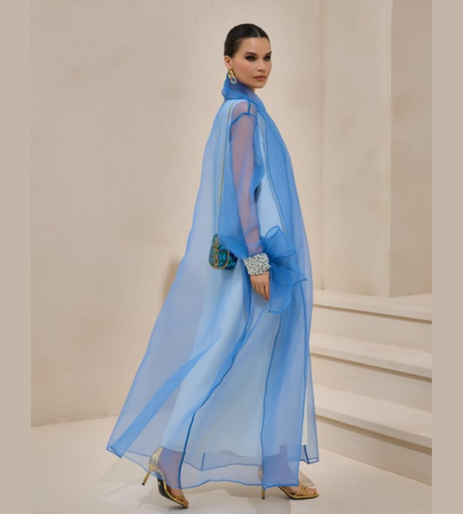 Valeria organza abaya