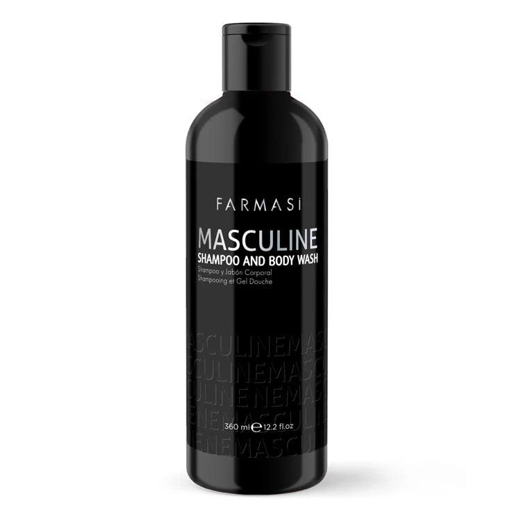 شامبو Masculine للشعر والجسم 2 في 1 من فارمسي - 360 مل - صورة العبوة الأمامية