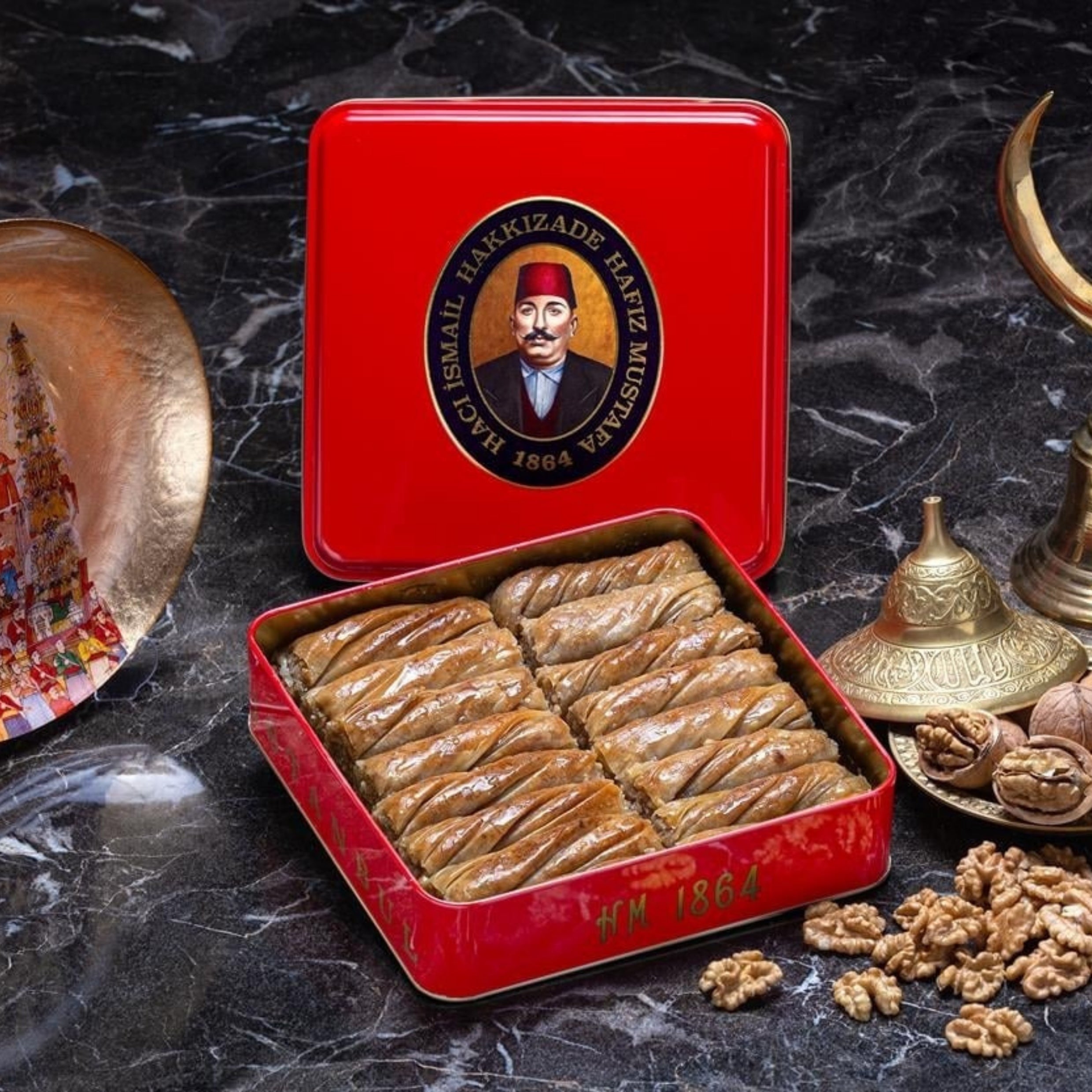 Twisted Walnut Baklava by Hafiz Mustafa