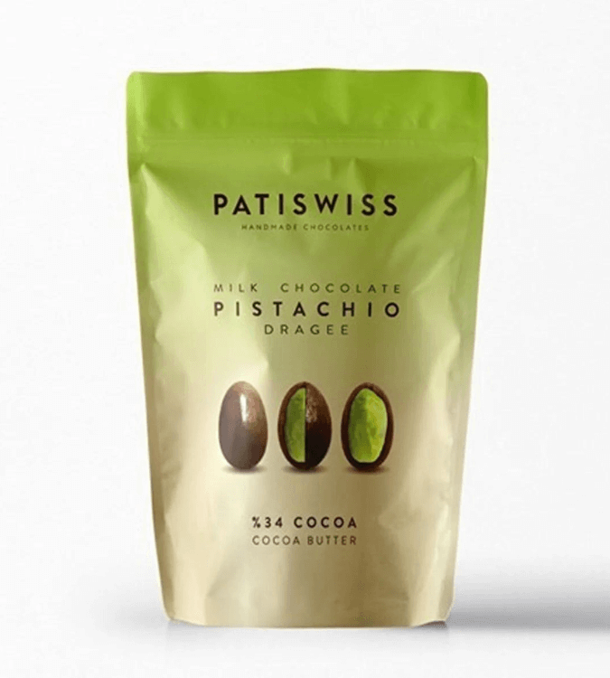 Patisserie Chocolate Dipped Pistachios - 80 grams