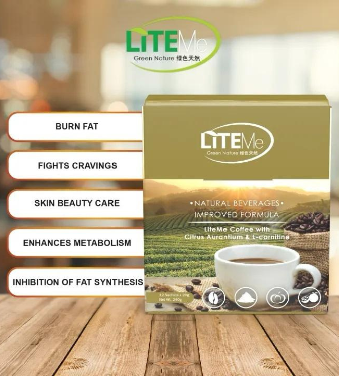 قهوة التخسيس الماليزية لايت مي 12 ظرف