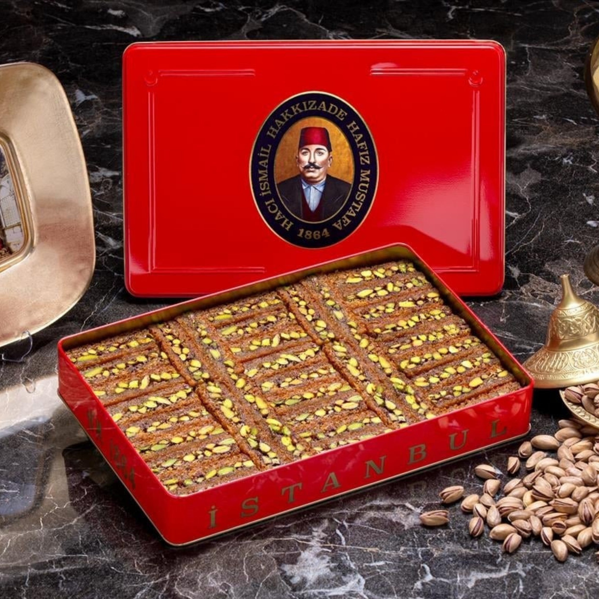 Ottoman Qatayef with Pistachios by Hafiz Mustafa