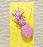 Pineapple print beach towel from Marti Home