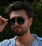 Black sunglasses for men from Harmony