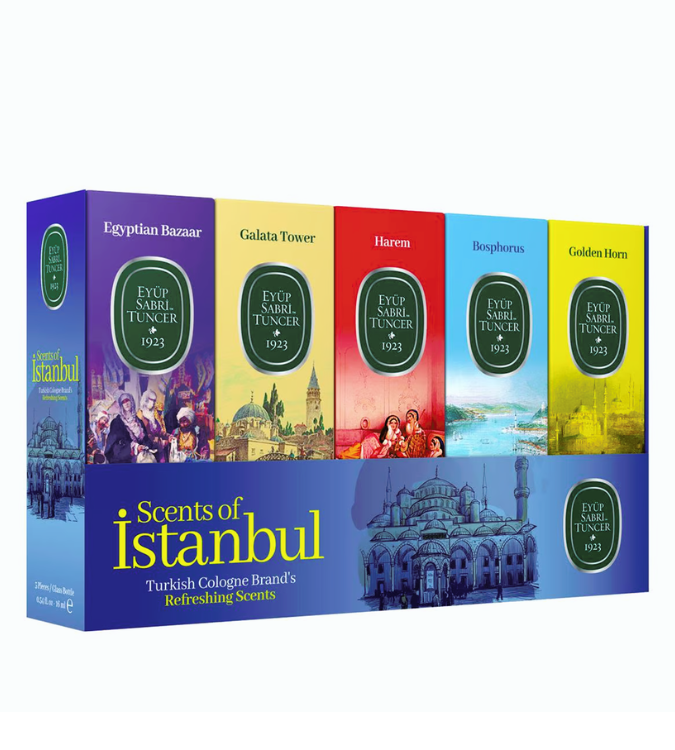 Istanbul Fragrances Cologne Set 5 Pieces 16 ml - Eyup Sabry