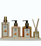 Bodrum Tangerine personal care set of 4 pieces