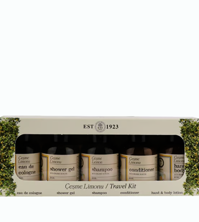 Lemon scented travel set of 5 pieces - Ayoub Sabry