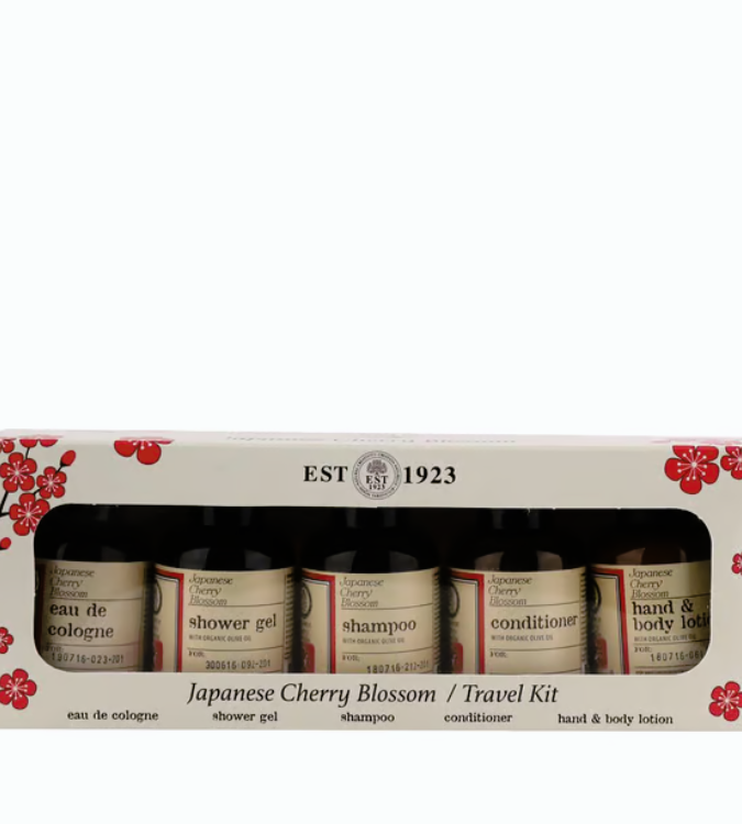Japanese Cherry Blossom Travel Set 5 Pieces - Ayoub Sabry