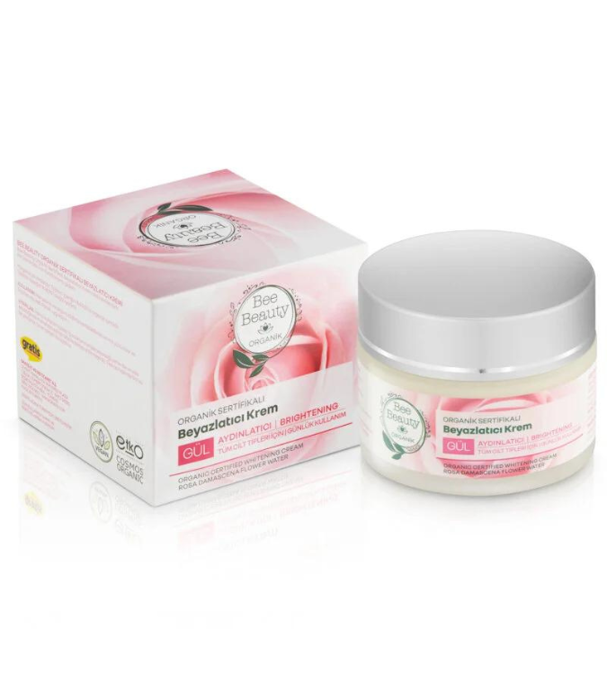 Be Beauty Certified Organic Daily Whitening Cream - 50 ml