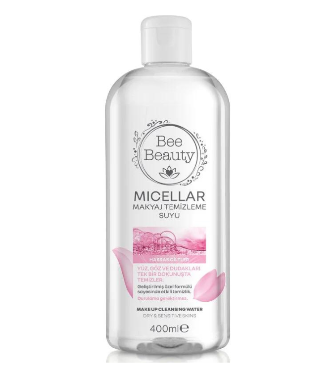 Makeup cleansing water 400 ml for sensitive skin - Bee Beauty