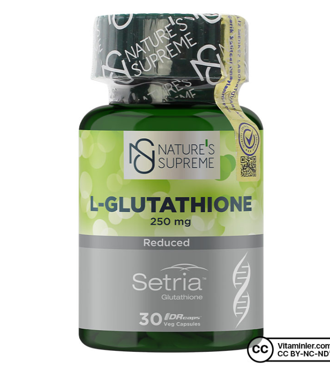 Glutathione 250 mg - 30 Capsules from Nature's Supreme