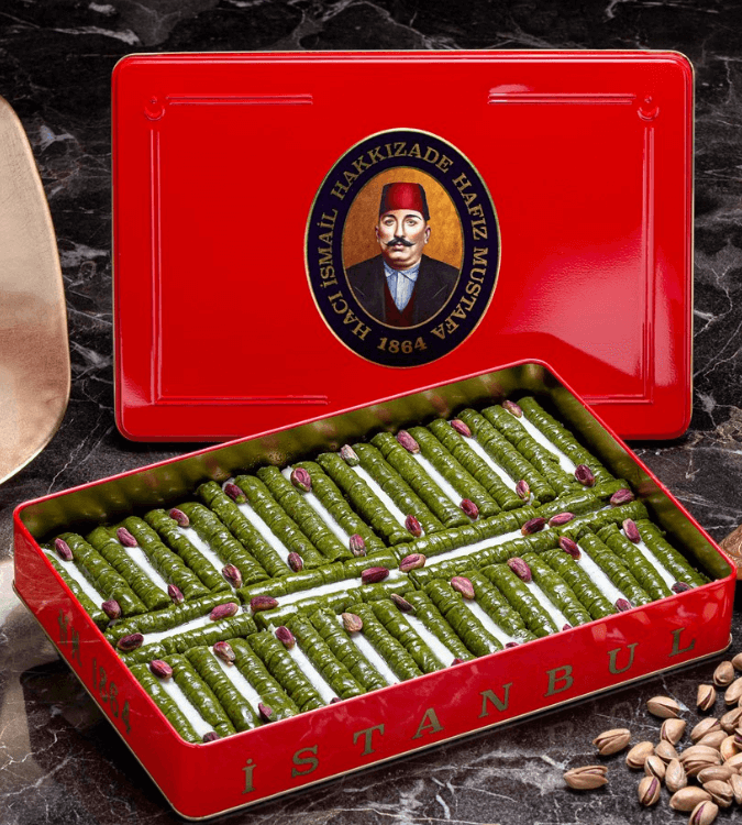 Princess Baklava with Pistachios by Hafiz Mustafa