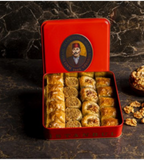 Assorted Baklava with Walnuts - Small Box 1 kg - Hafiz Mustafa