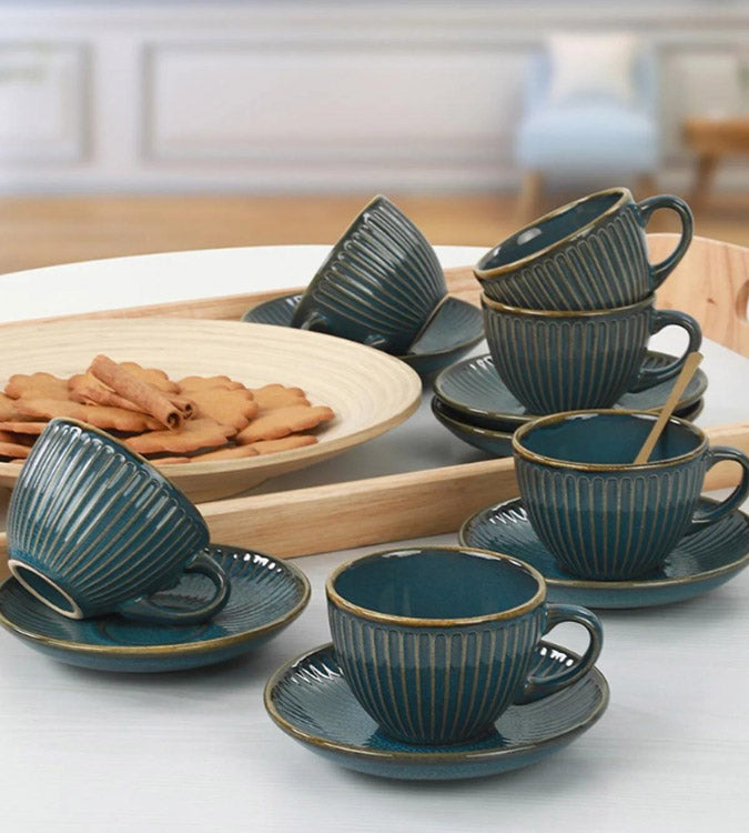 Ceramica tea cup set from Keramica for 6 people