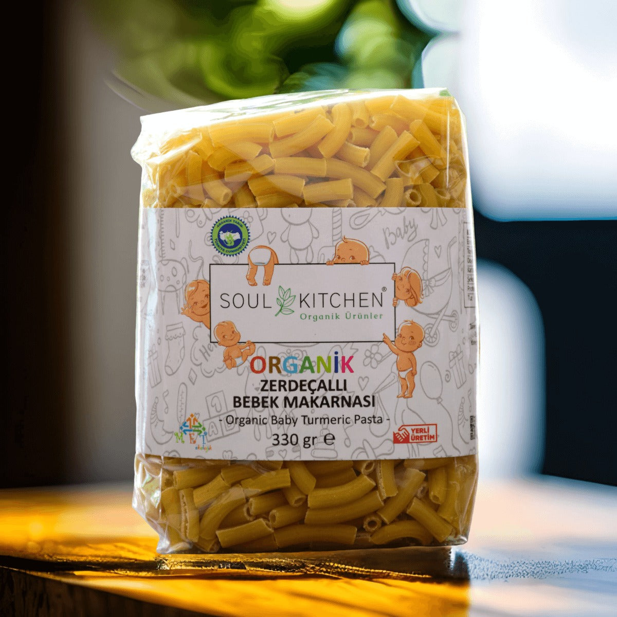 Organic kids pasta with turmeric 330 g