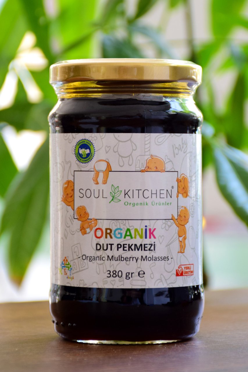 Organic raspberry molasses for kids 380g (cold pressed)