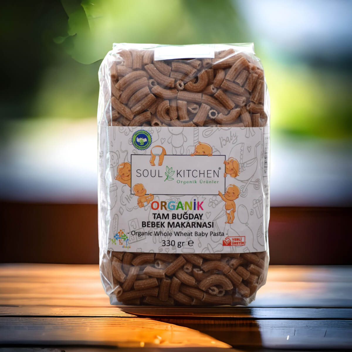 Organic whole wheat pasta for kids 330 g