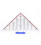 مسطرة هندسية مثلثة بطول 30 سم