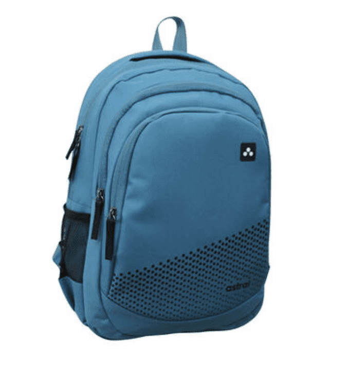 Astral Nails 3-Zip Turquoise Backpack