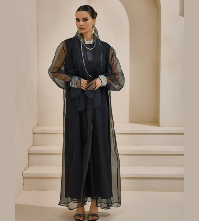 Valeria organza abaya