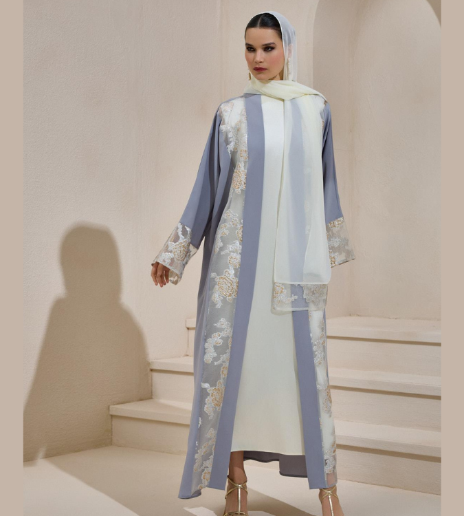 Maria Abaya with luxurious design and scarf