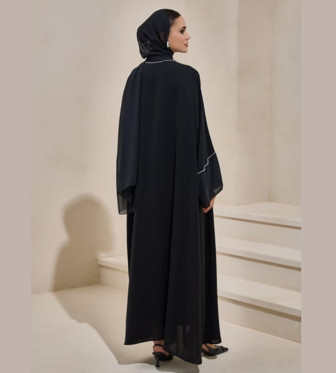 Ramadan Abaya with Luxurious Design and Scarf