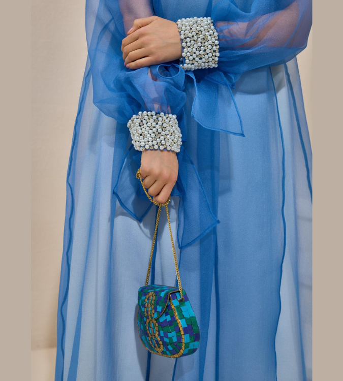 Valeria organza abaya