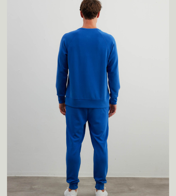 Men's Soft Touch Blue Pajama Set