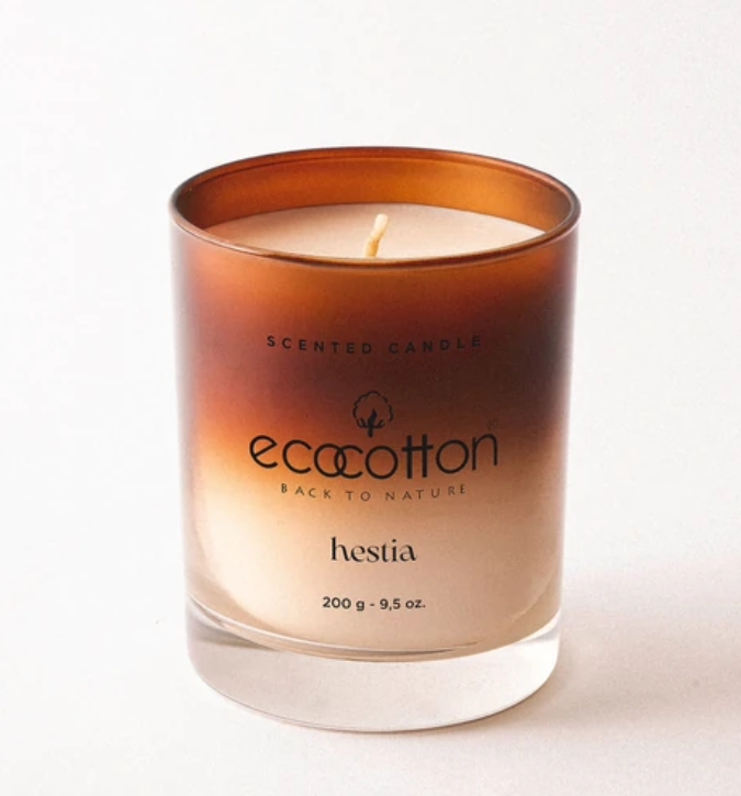 شمعة هستيا العطرية - 200 غرام من Ecocotton