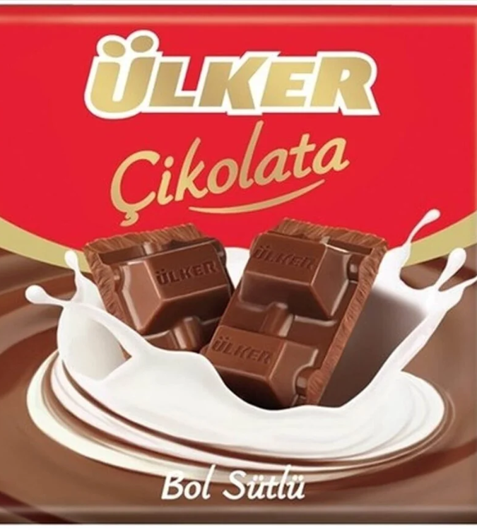 Ulker milk chocolate 60 g 12 pieces