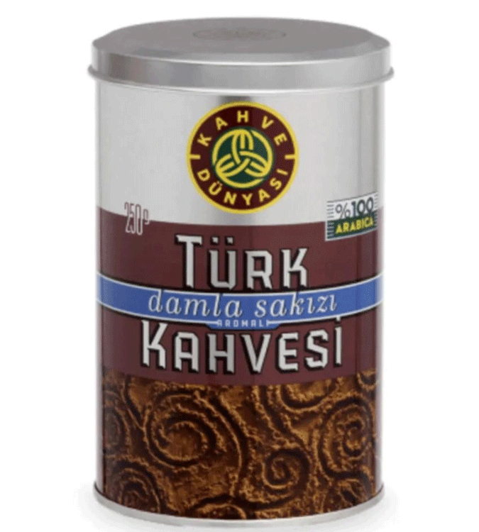 Dunyasi Coffee - Turkish coffee with mastic 250 grams - 100% full roasting