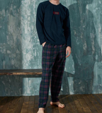 Men's soft fleece pajamas