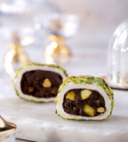 Delight stuffed with pistachios and chocolate and dipped in pistachios 500g - Şikarçı Cevır Erol